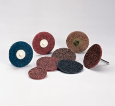 Standard Abrasives Quick Change Surface Conditioning RC Disc, 840286, A/O VF, TR, BLU, 1-1/2", Q150S, 50 per carton, 500 per case